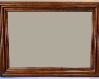 Large Wooden Mirror