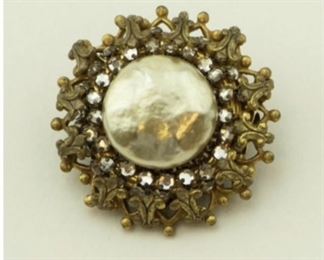 Vintage Miriam Haskell Fashion Brooch