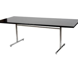 Mid Century Modern Omega Table Designed By Hans Eichenberger, Distributed By Stendig, Circa 1970
