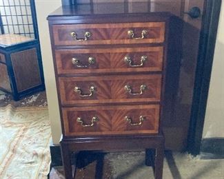 Elegant silver chest