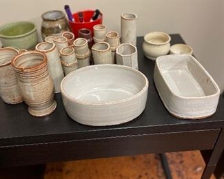 Handmade pottery