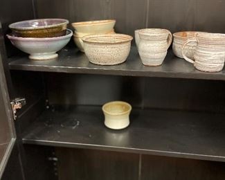 More handmade pottery