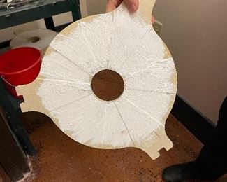 Kiln shelf one of many