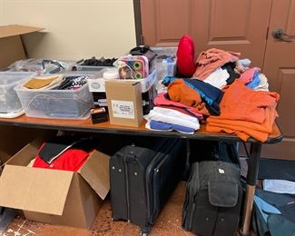 Clothes, cosmetics, etc.