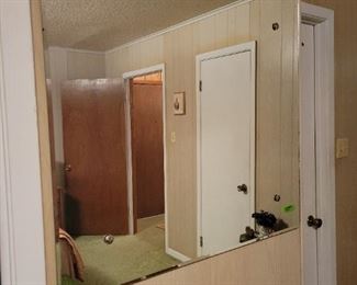 Large Beveled Mirror