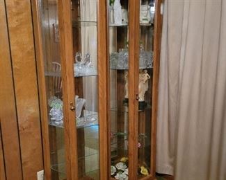 Pair of Matching Curio Cabinets