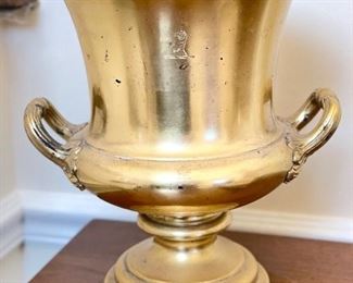 Gilt Urn - 2 Available. Photo 1 of 2. 
