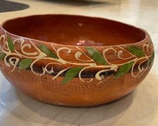 Glazed Mexican Pottery. Photo 1 of 3. 