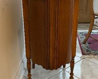 Vintage Martha Washington-Style Sewing Cabinet. Measures 28" W x 15" D x 30" H. Photo 2 of 3. 