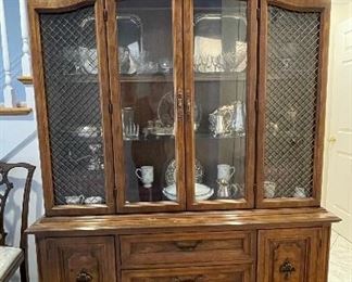 Vintage Bernhardt Display Cabinet. Measures 60" W x 16" Dx 80" H. Photo 1 of 2.