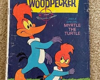 Woody Woodpecker Myrtle The Turtle Comic Book. 