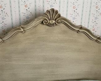 Queen Anne-Style Twin Headboard - 2 Available. Each Measures 44" H. 