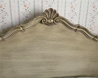 Queen Anne-Style Twin Headboard - 2 Available. Each Measures 44" H.