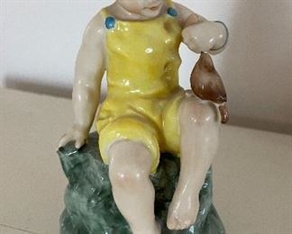 Friday's Child Porcelain Figurine. Photo 1 of 2. 