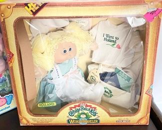 New In Package Vintage Cabbage Patch Kids World Traveler. 