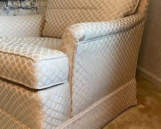 Upholstered Down-Filled Club Chair. Matching Ottoman Available, too. Photo 2 of 3. 