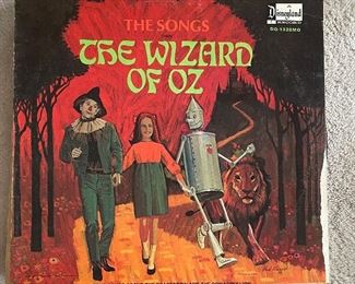 The Sands The Wizard of Oz Vinyl Record. 