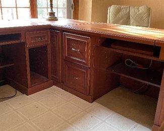 Executive Corner Desk - 4 Sections. Photo 2 of 4. 