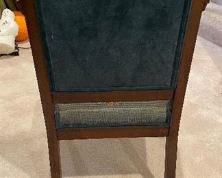 Antique Victorian Eastlake Needlepoint Upholstered Chair - 2 Available. Photo 2 of 2. 