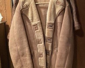 Men's Vintage Sherling Coat. 