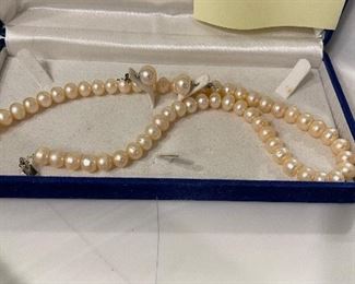 Pearls & Pearl Earrings. 