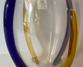 Design Guild Czech Republic Lead Crystal Vase