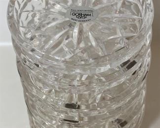 Gorham Crystal Coasters