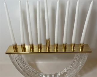 Waterford Crystal Menorah