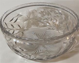 Cut Crystal Bowl