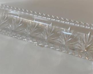Fifth Avenue Crystal Portico Footed Tray