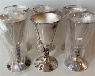 Bridalane Silver Goblets																				