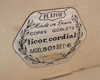 Bridalane Silver Goblets