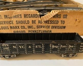 Louis Marx Co Train Stream Line Steam Type Electrical Train