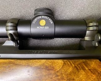 ***FIREARMS ONLY ONSITE DURING SALE HOURS *** "Nosler Custom NCR07-223 280 ACK IMP
NCR - NOSLER CUSTOM RIFLE (CUSTOM LIMITED EDITION SERIES)
.280 Ackley Improved (Series 2), NoslerCustom barreled action, 24 in. match grade stainless steel barrel,
one-piece steel hinged floorplate, no sights, fancy checkered American black walnut stock with forend
and pistol grip caps, Pachmayr Decelerator recoil pad, subtle palm swell and shadow line cheekpiece, 3-
position Rocker safety, integral Leupold QD scope mounts, shipped in Kalispel Aluminum (disc.) hard
case with leather sling, Cerakote and Micro Slick finishes, 9 lbs. Only 500 of each series mfg. (ser. no.
range 001-500). Limited mfg. 2005-2016.
The Series 2 rifles comes with a Leupold VXIII 2.5-8x36, VXIII 3.5-10x40, or VXIII 4.5-14x40 scope,
calibrated for the Nosler ammunition sold with the rifle." - Description prepared by Gerard Kardonsky
Attorney
FFL
Owner Black-Tie Guns