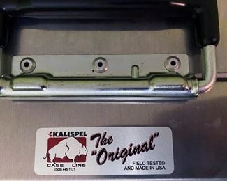 ***FIREARMS ONLY ONSITE DURING SALE HOURS *** "Nosler Custom NCR07-223 280 ACK IMP
NCR - NOSLER CUSTOM RIFLE (CUSTOM LIMITED EDITION SERIES)
.280 Ackley Improved (Series 2), NoslerCustom barreled action, 24 in. match grade stainless steel barrel,
one-piece steel hinged floorplate, no sights, fancy checkered American black walnut stock with forend
and pistol grip caps, Pachmayr Decelerator recoil pad, subtle palm swell and shadow line cheekpiece, 3-
position Rocker safety, integral Leupold QD scope mounts, shipped in Kalispel Aluminum (disc.) hard
case with leather sling, Cerakote and Micro Slick finishes, 9 lbs. Only 500 of each series mfg. (ser. no.
range 001-500). Limited mfg. 2005-2016.
The Series 2 rifles comes with a Leupold VXIII 2.5-8x36, VXIII 3.5-10x40, or VXIII 4.5-14x40 scope,
calibrated for the Nosler ammunition sold with the rifle." - Description prepared by Gerard Kardonsky
Attorney
FFL
Owner Black-Tie Guns