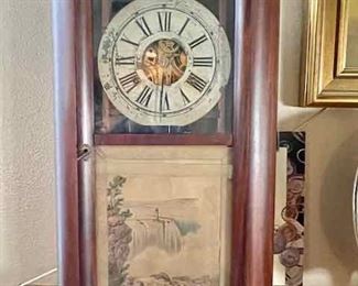vintage mantle clock