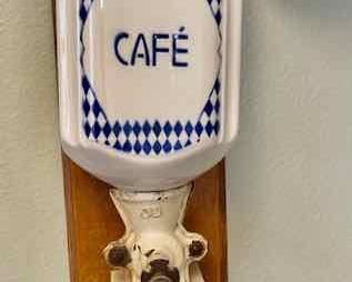 vintage coffee grinder