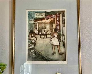 Litho by Susan Dysinger