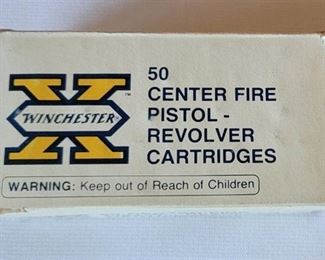 Winchester 38 Smith and Wesson 145 Gain, LEAD Round Noise, 50 Rounds