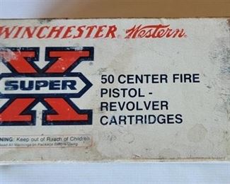 Winchester Super - X .357 Magnum 125 Grain Jacketed Hollow Point, Pistol Ammunition - X3576P - 50 Rounds