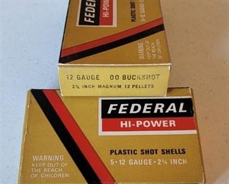2 Boxes 10 Round Federal Hi-Power 12 GA. Plastic Shot Shells