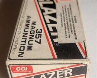 CCI Blazer 357 Magnum 158 Grain Jacketed Hollow Point Ammunition 3542 - Box of 30
