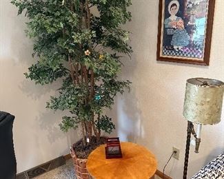 Artificial Tree, End Table