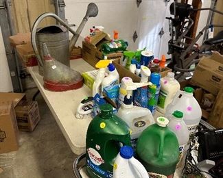 Cleaners, Vintage Metal Watering Can