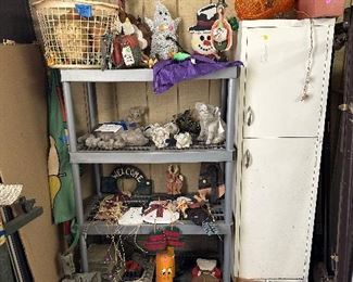 Holiday Decor, Storage Cabinet
