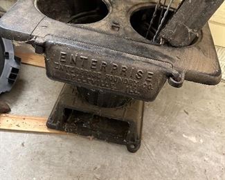 Vintage Small Cast Iron Stove