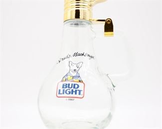 Bud Light Spuds MacKenzie 1987 Light Bulb Stein
