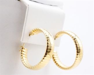 Tiffany 14k Gold Earrings