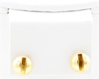 Tiffany 14k Gold Earrings
