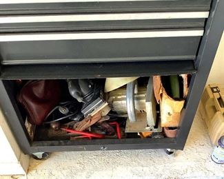 Craftsman Tool Chest With Assorted Tools